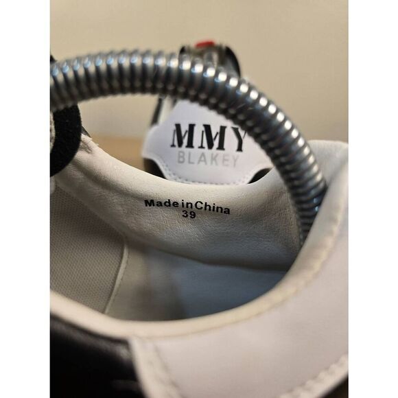 Maison Mihara Yasuhiro MMY Blakey Sneakers Black & White Size 39